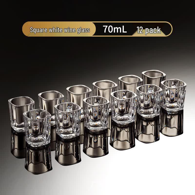 MDNG Thickened Square Baijiu Glasses
