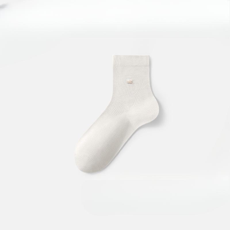 Male Spring and Summer Thin Anti Bacterial Anti Odor Breathable Business Leisure Tube Socks
