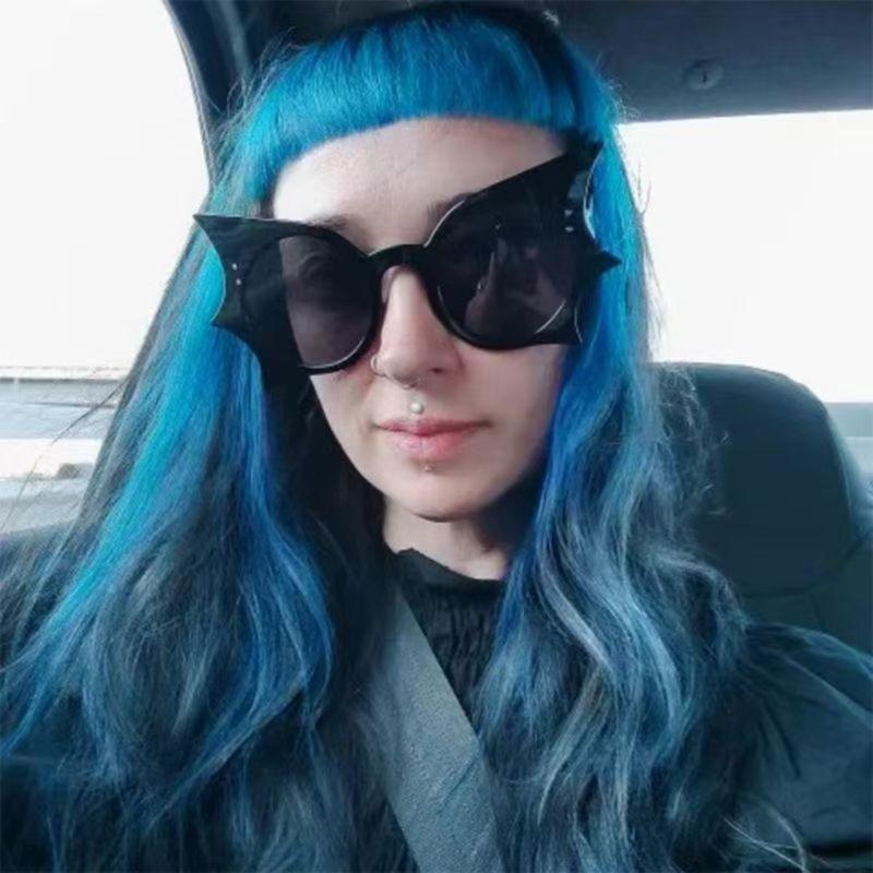 Bat Shaped Sunglasses Novelty Eyewear For Men Women And Kids UV400 Protections