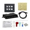 5mm Membrane Panel Switch 6 Position Button Waterproof Multiuse Camper Accessories for