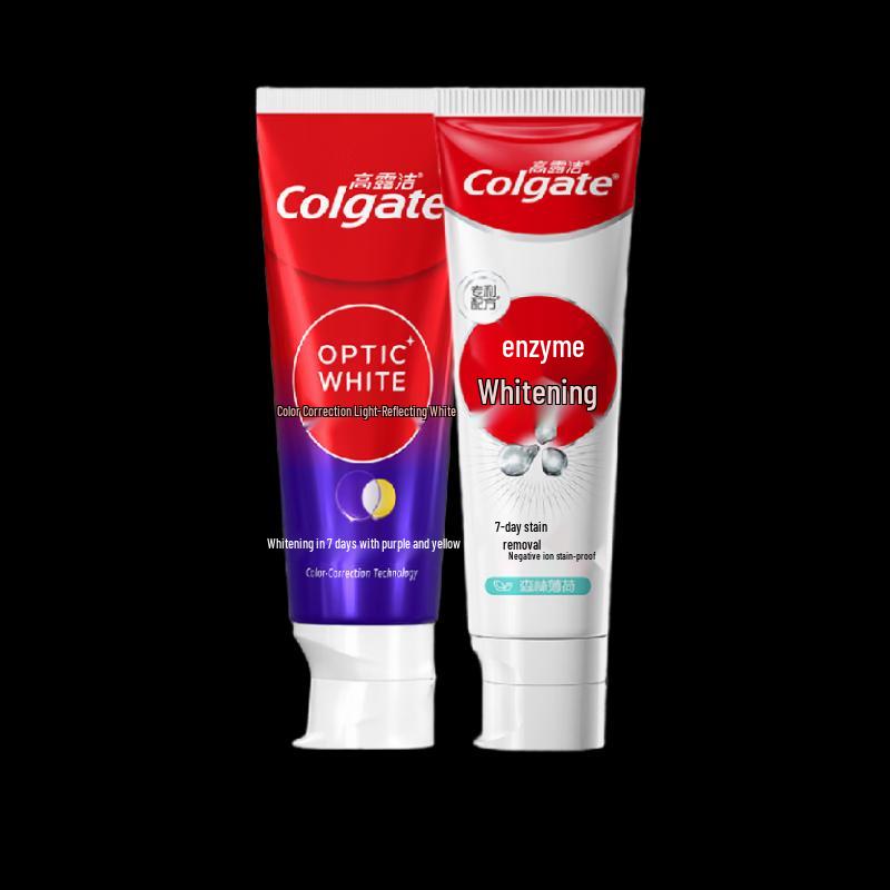Colgate Optic White Color Corrector & Whitening Toothpaste Bundle