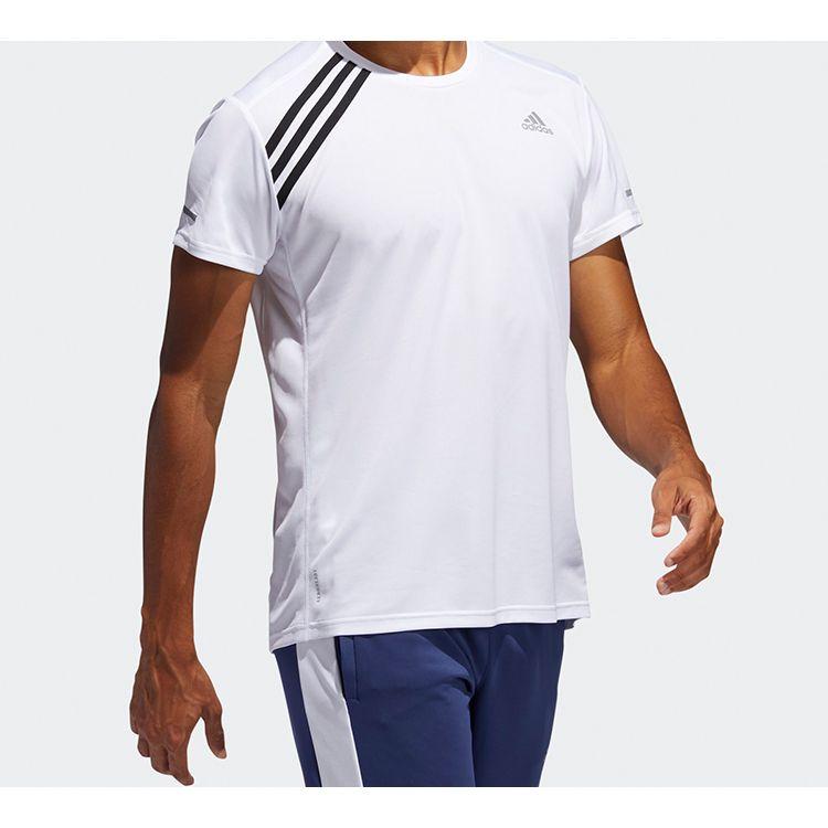 Adidas Casual Sports Short Sleeve T-Shirt Men Tops White FK1592
