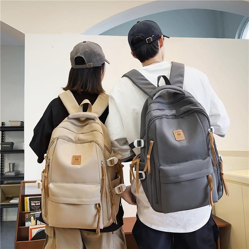 Multifunctional Nylon Travel Backpack With Comfortable Arcshaped Straps Shoulder