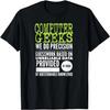 Computer Geeks TShirt Nerd Science Programmer Tech Top Gifts