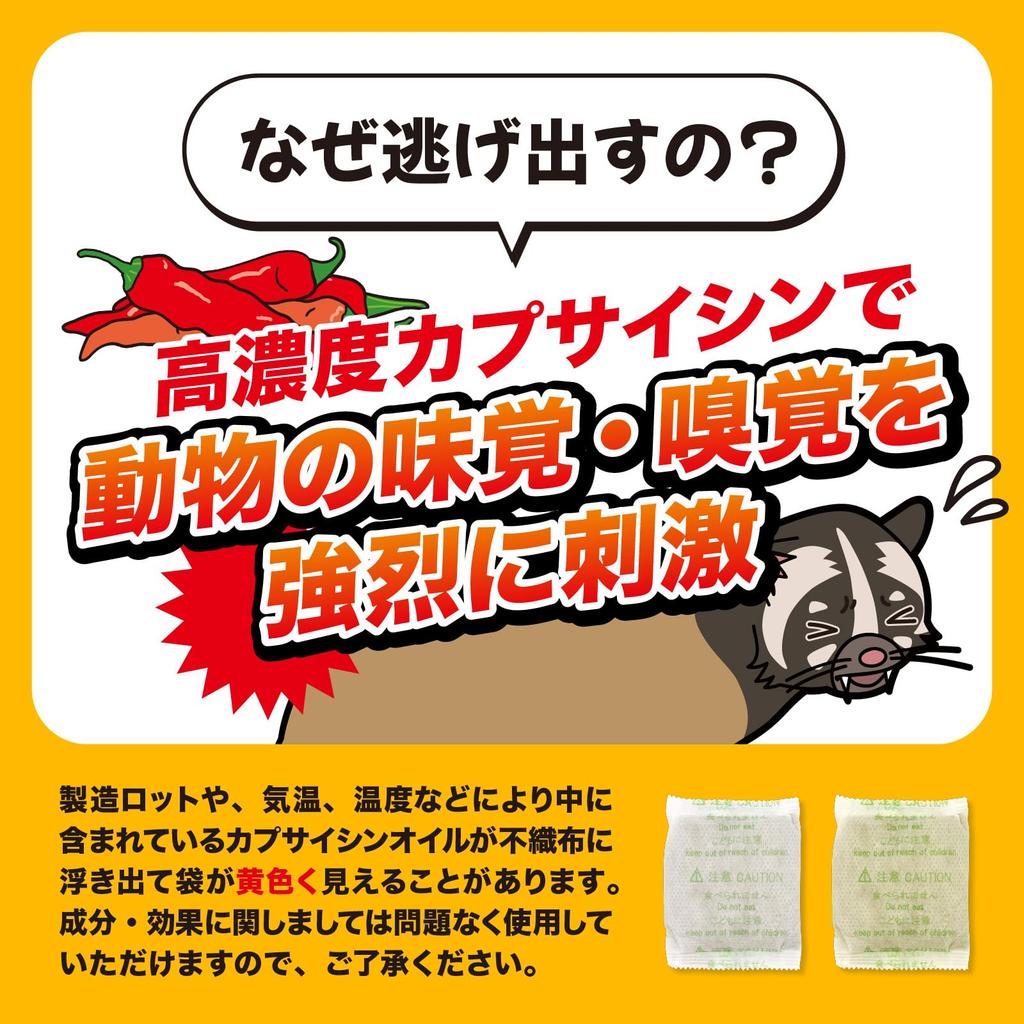 Palm Civet Repellent for Indoor Say Goodbye To Palm Civets Sq Pest Repellent for Mole Mice Hand Towel Included Use, (24 M), Attics, Repellent,