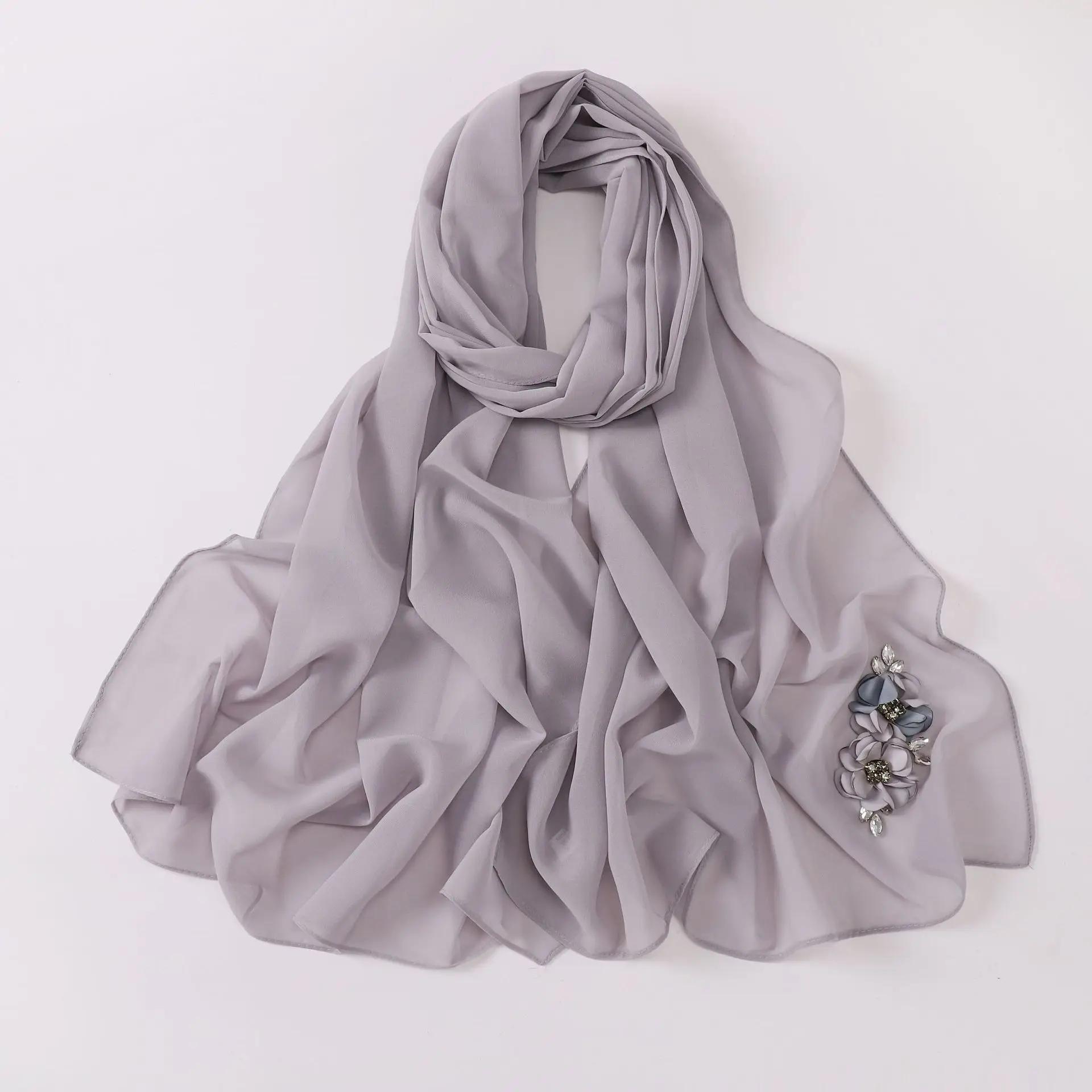 

Новый высококачественный длинный шарф мусульманский хиджаб тюрбан женский исламская вуаль шали банданы повязка на голову буфанда фуляр тюрбан женский