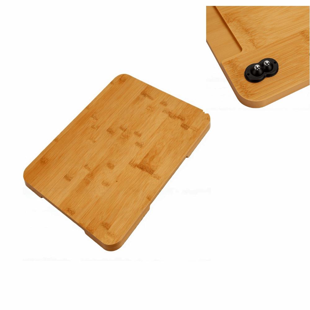 Rectangular Shape Wooden Sliding Tray Wood Sliding Appliance Tray Kitchen Countertop