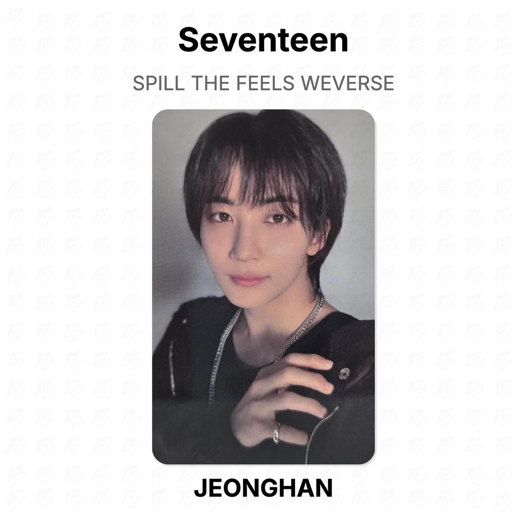 Seventeen SPILL THE FEELS WEVERSE Official Photocard