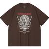 230 Gsm 100% Cotton Heavy Metal T-Shirt  Rock Band Popular Music Print Unisex Heavy Cotton T Shirt