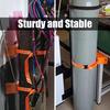 Durable ABS Gas Cylinder Bracket Heavy Duty Wall Mounted Bracket Propane Tank Holder  Motorhome