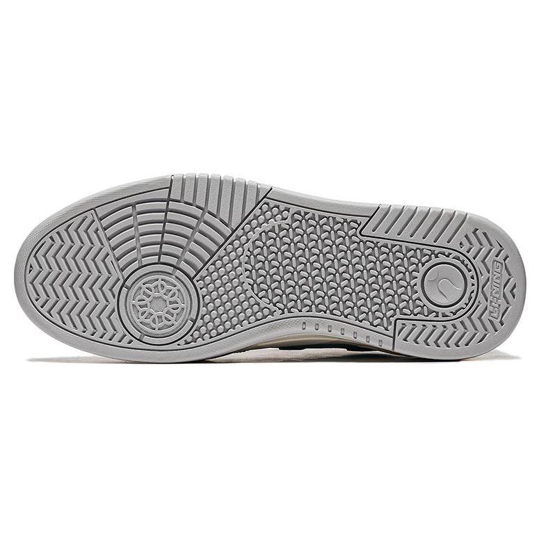 Li-Ning Light Blue Ocean Lightweight High Resilience Thick Sole Height Increasing Wear Resistant Breathable Low Top Skate Shoes AGCT416-2