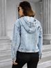 2026 Spring/Summer Women's Hooded Denim Jacket