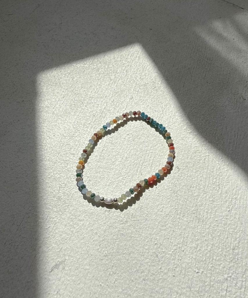Baradu 925 Sand Bead Bracelet