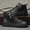 Mode High-Top Übergangszeit Herren Schwarzer Stiefel Klobige Grüne Farbe Schuhe Mann Sneakers Sport Leben Draußen Neue Kollektion 2025outdoor