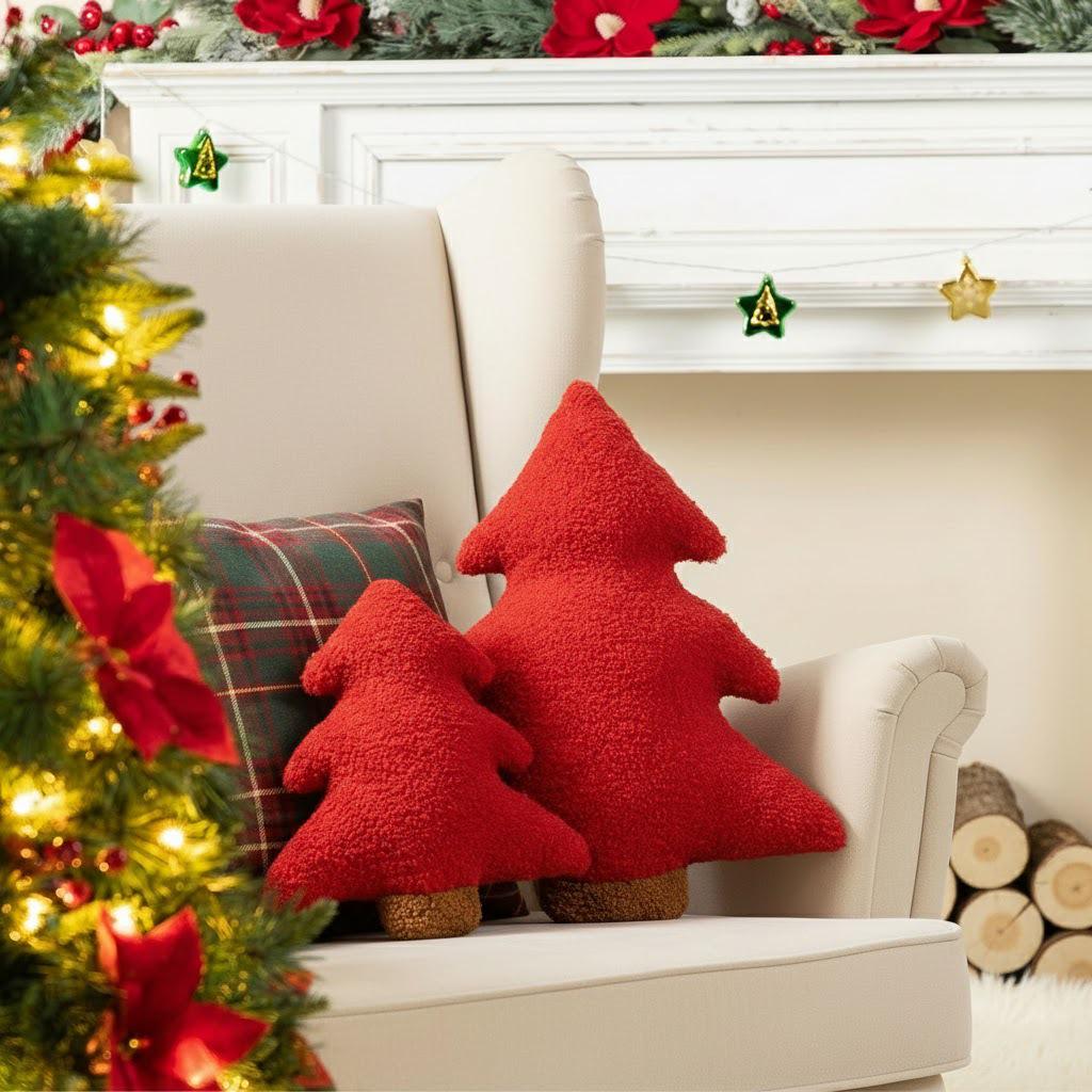 Christmas Tree Cushion Pillow Ornament Decoration