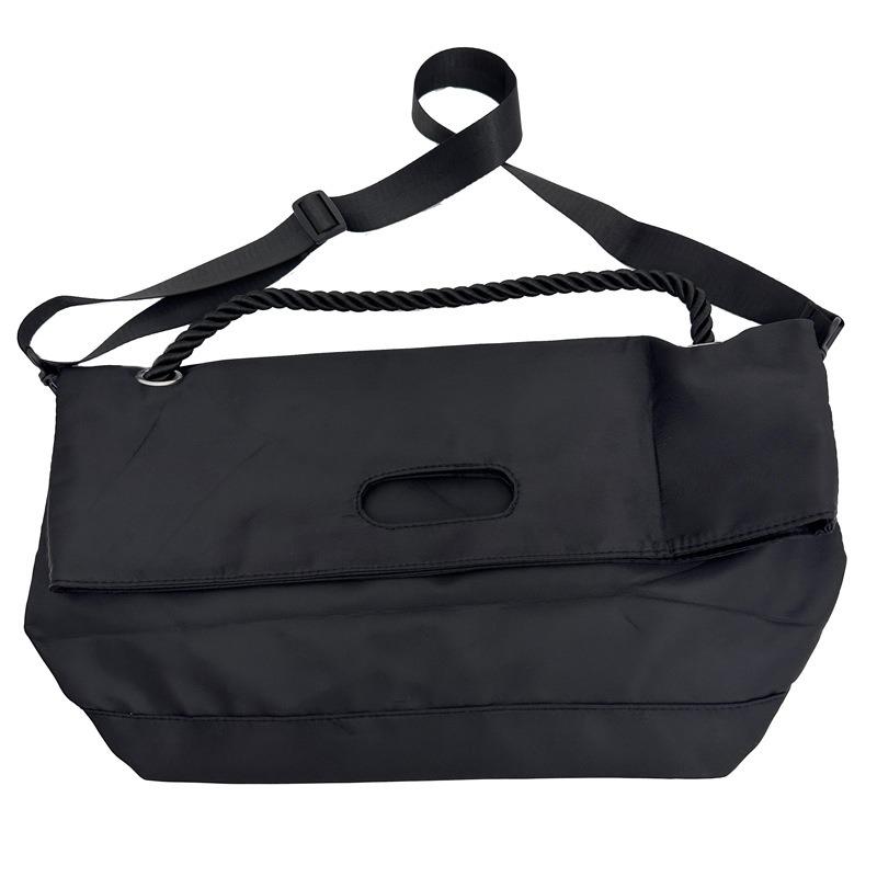 Commuter tote bag new wide shoulder strap messenger bag versatile shoulder bag college student class casual mailman bag