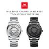 OPK 8181 New Concept Design Men's Watches Waterproof Fashion Roman Scale Quartz Watch for Man Brand Original Wristwatch