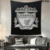 Never Alone Liverpool Fc Crest Threepiece Set 1 Duvet Cover 2 Pillowcase Without Core Christmas Birthday Gift Bedding Set