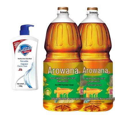 Safeguard Shower Gel & Arowana Oil Combo