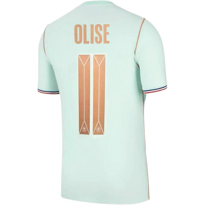 Nike Francia 26 Estadio Visitante Igloo/Monarca/Monarca Camisetas Hombre Azul IB5367-394