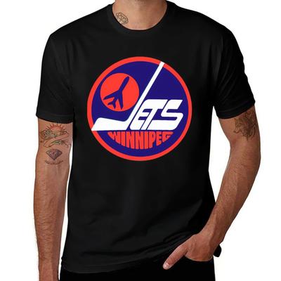 Jets Winnipeg T-Shirt Anime Shirt Valentines Boutique Clothes Rapper Graphic Tees Anime Shirts Men