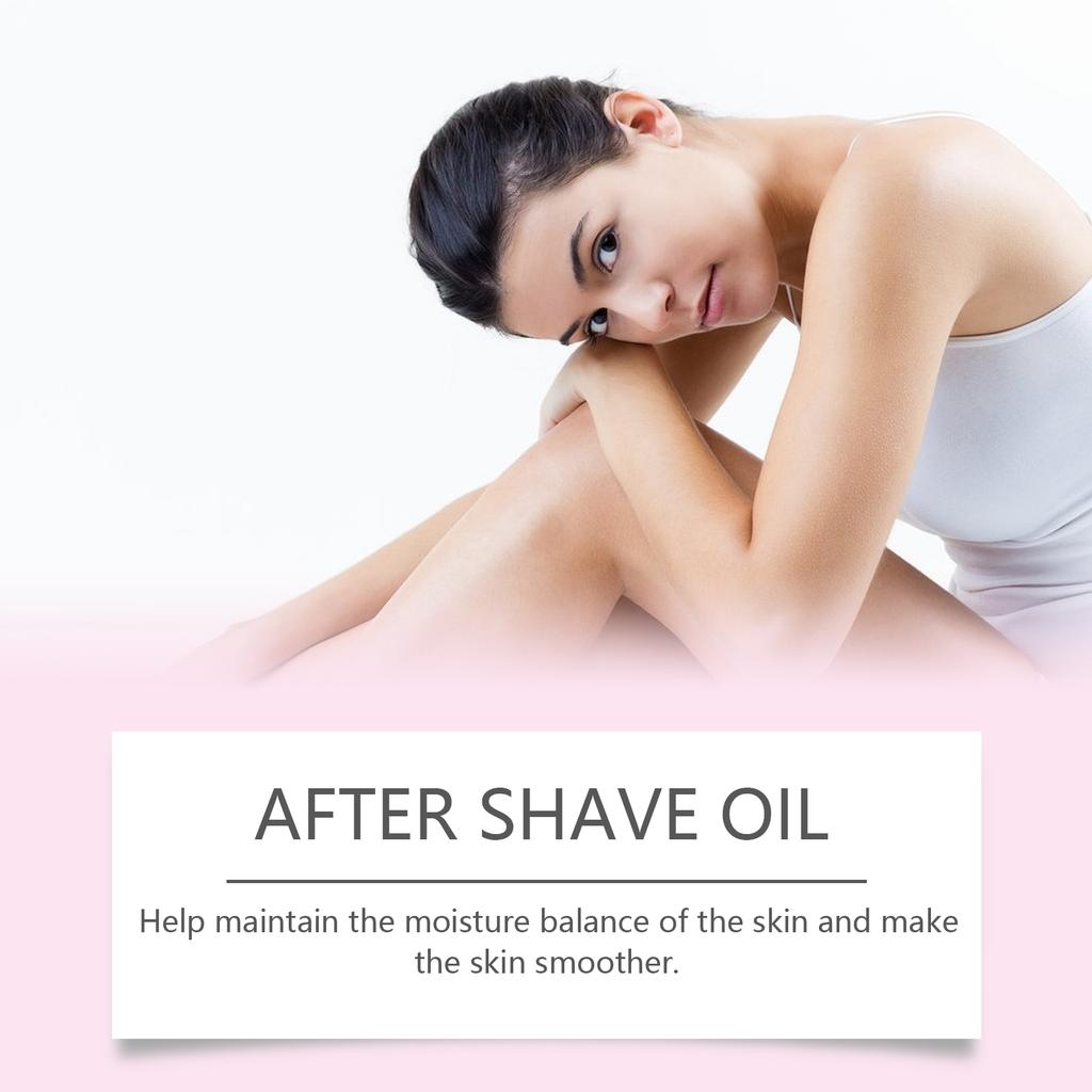 OceAura Strawberry Scented Hair Removal Aftercare Essential Oil Gentle Ingredients Moisturize, Nourish, and Soothe for Smooth Skin