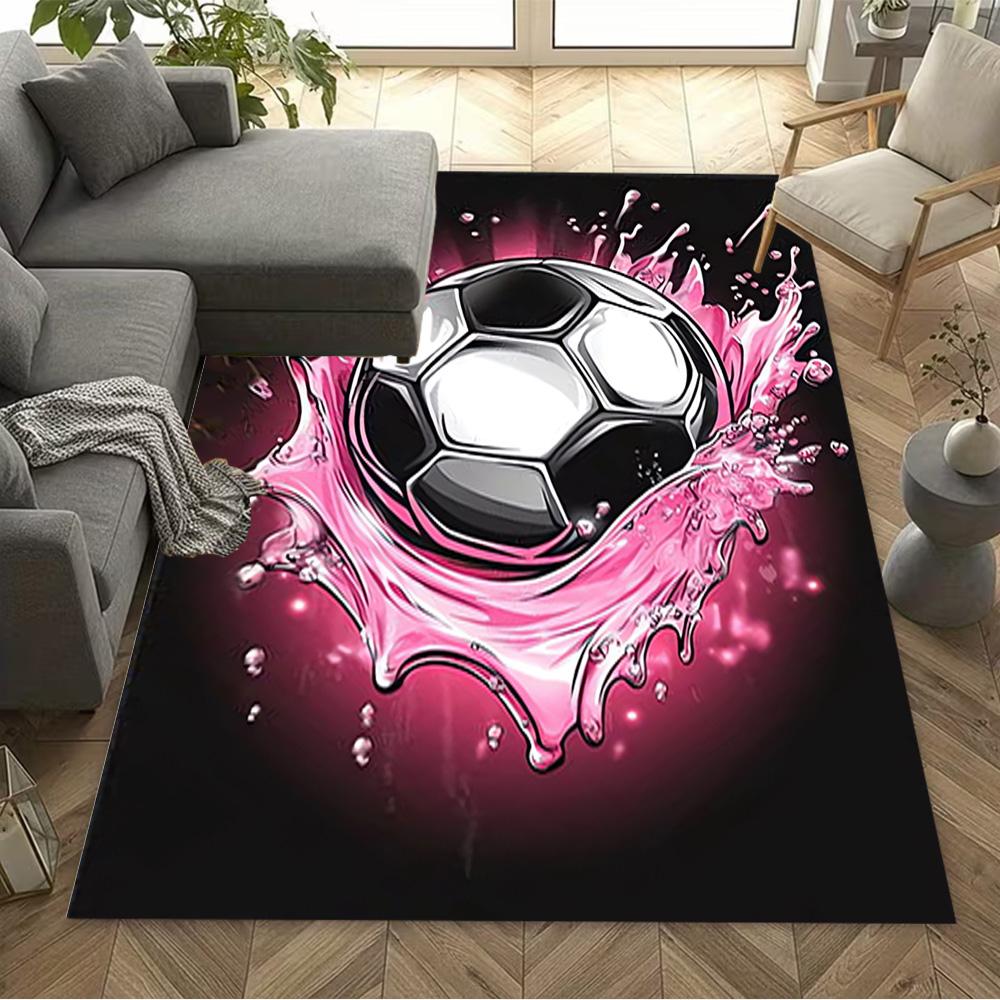 1pc soccer ball rug home carpet design for office decor gift living room bedroom