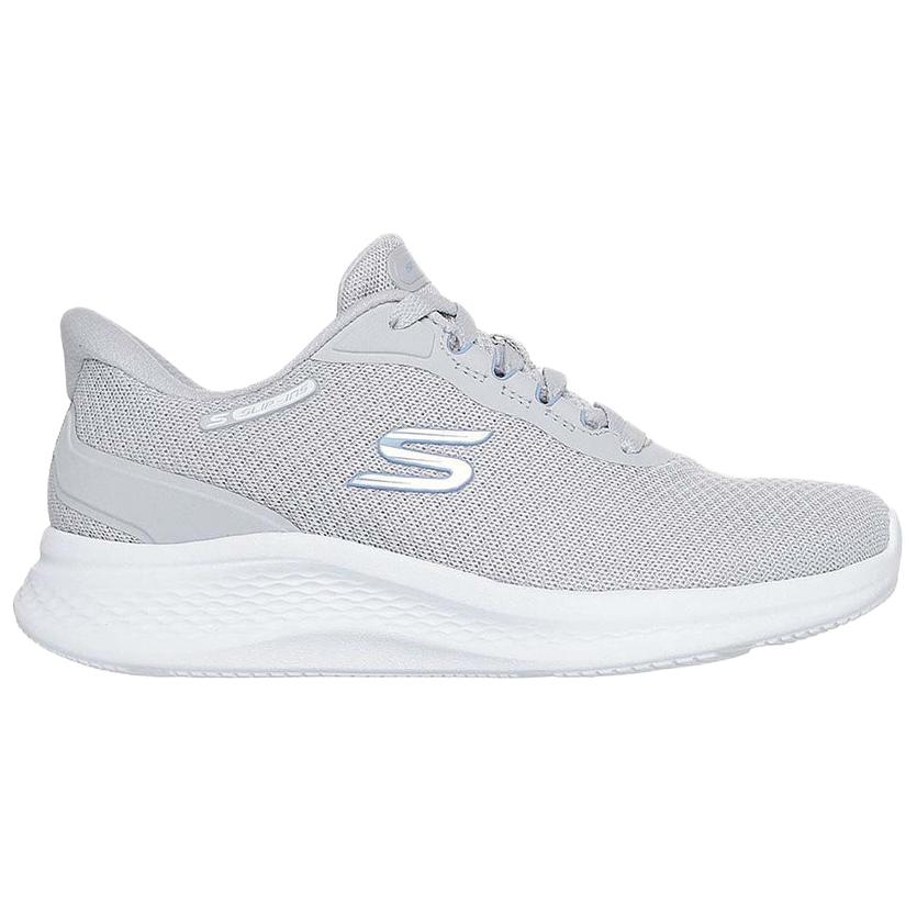 Skechers Sport Comfortable Versatile Breathable Support Low-Top Walking Shoes Women Sneaker Gray 150622-GRY