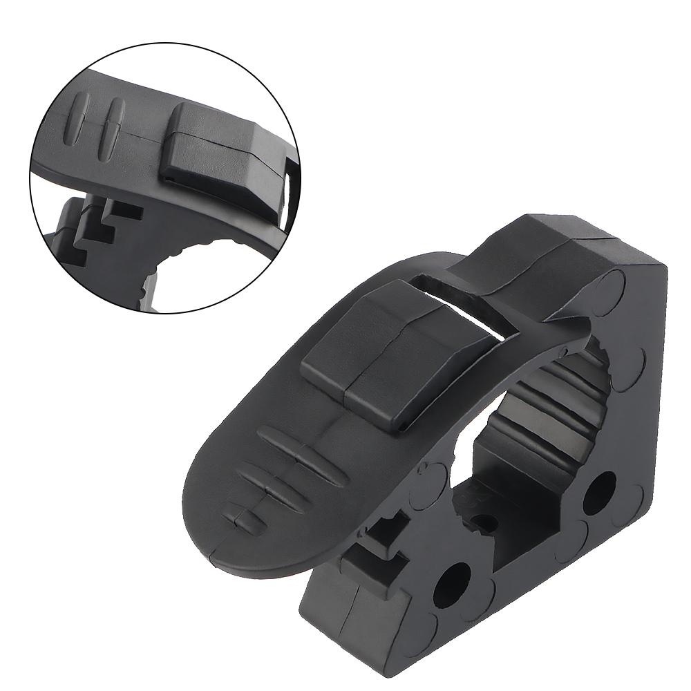 Rubber Clamp Mount Fits 1"~1.5" Diameter Tools 2pcs Handle Keeper Rubber Handle Keeper Clamp Mount Bracket Shovel Holder Mount Quick-Release