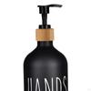Liquid Bottle Soap Dispenser Manual Refillable Shampoo Lotion for
