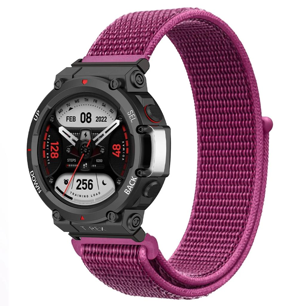 Nylon Loop Strap For Huami Amazfit T-REX 3/2 Smart Watch Band Women Men Bracelet For Amazfit T-Rex/T-Rex Pro Wristband Correa