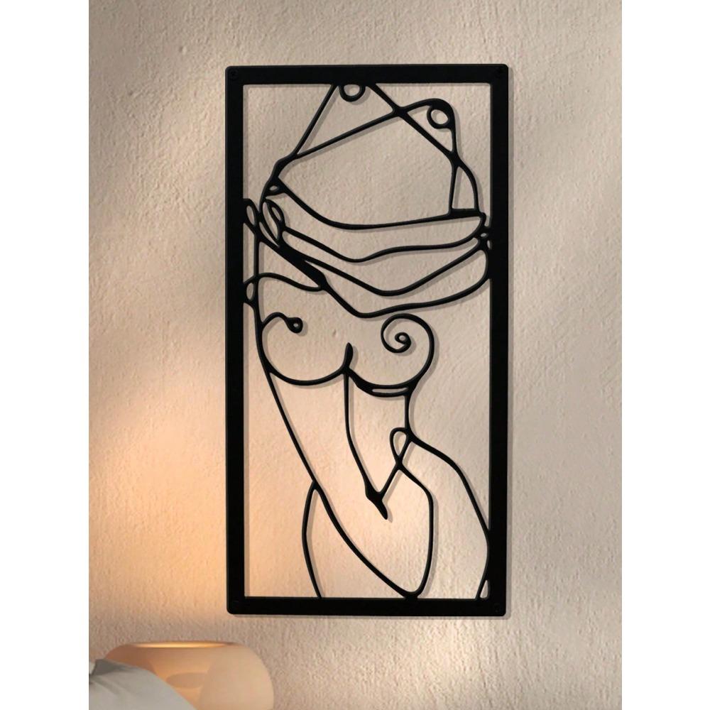 Creative Metal Wall Art Modern Minimalist Home Decor for Bedroom Living Room