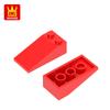 Non-Toxic 62Pcs/Lot 30363 Slope18 2 X 4Holes Slanting 2 Columns Block Moc Color Accessories Compatible With Brick Diy Children Toy