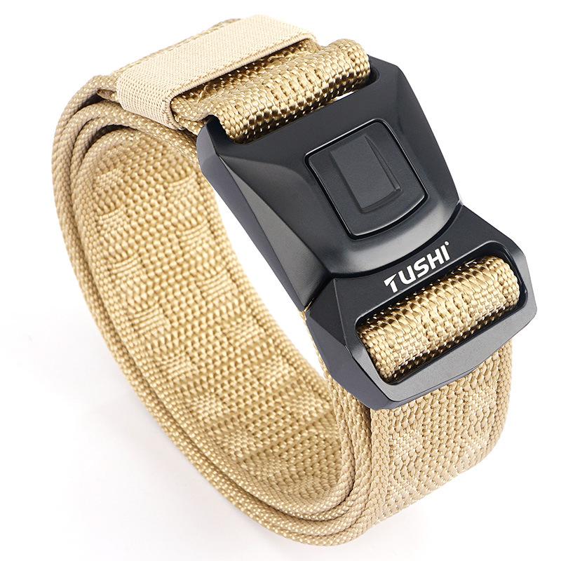 Enhanced Camouflage Tactical Nylon Belt for Training & Safety