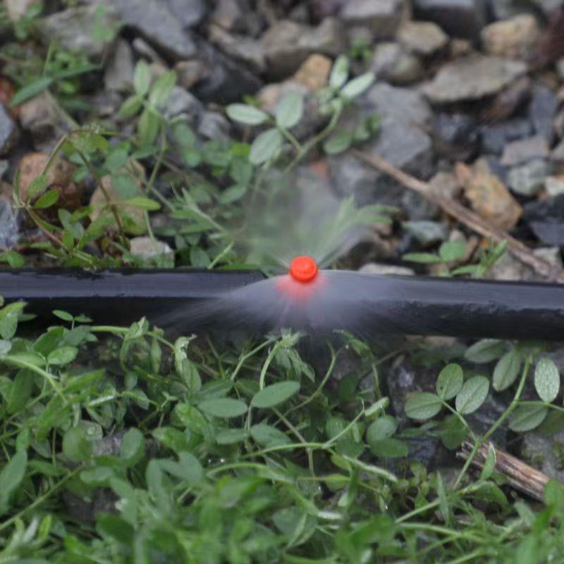 Adjustable Eight-Hole Little Red Riding Hood Drip Head for Fruit Tree Irrigation