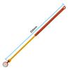 ZKTOOL 20mm 1000V insulation inspection mirror set is a portable