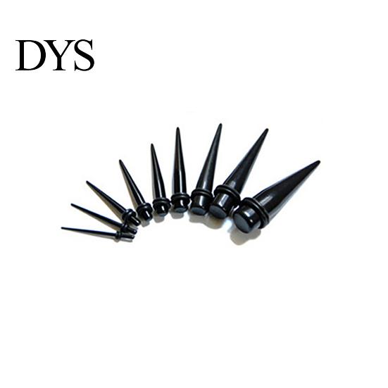 1Pc Acryl Spiral Taper Flesh Tunnel Ohr Bahre Expander Kegel Form Ohrringe