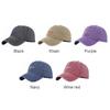 Hip Hop Distressed Baseball Cap Ripped Brim Sun Hat Fashion Dad Hat  For Man Women Unisex