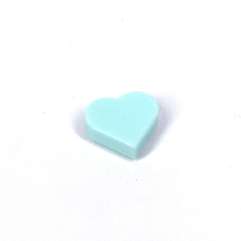 Small Particle Building Block Plane 1 × 1 Heart-shaped Building Block Accessories Love Peach Light Panel Scene