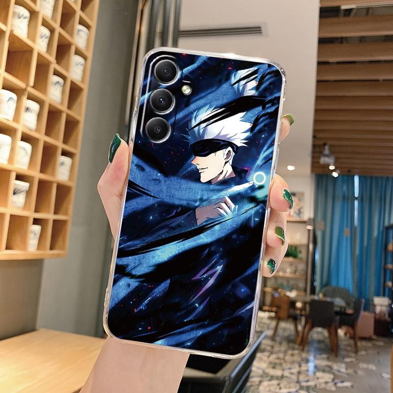 

Мягкий прозрачный силиконовый чехол с рисунком аниме для Samsung A55 M35 S24 Xiaomi Redmi Note 13 Poco C65 iPhone Camera Противоударный защитный чехол Xiaomi 13T