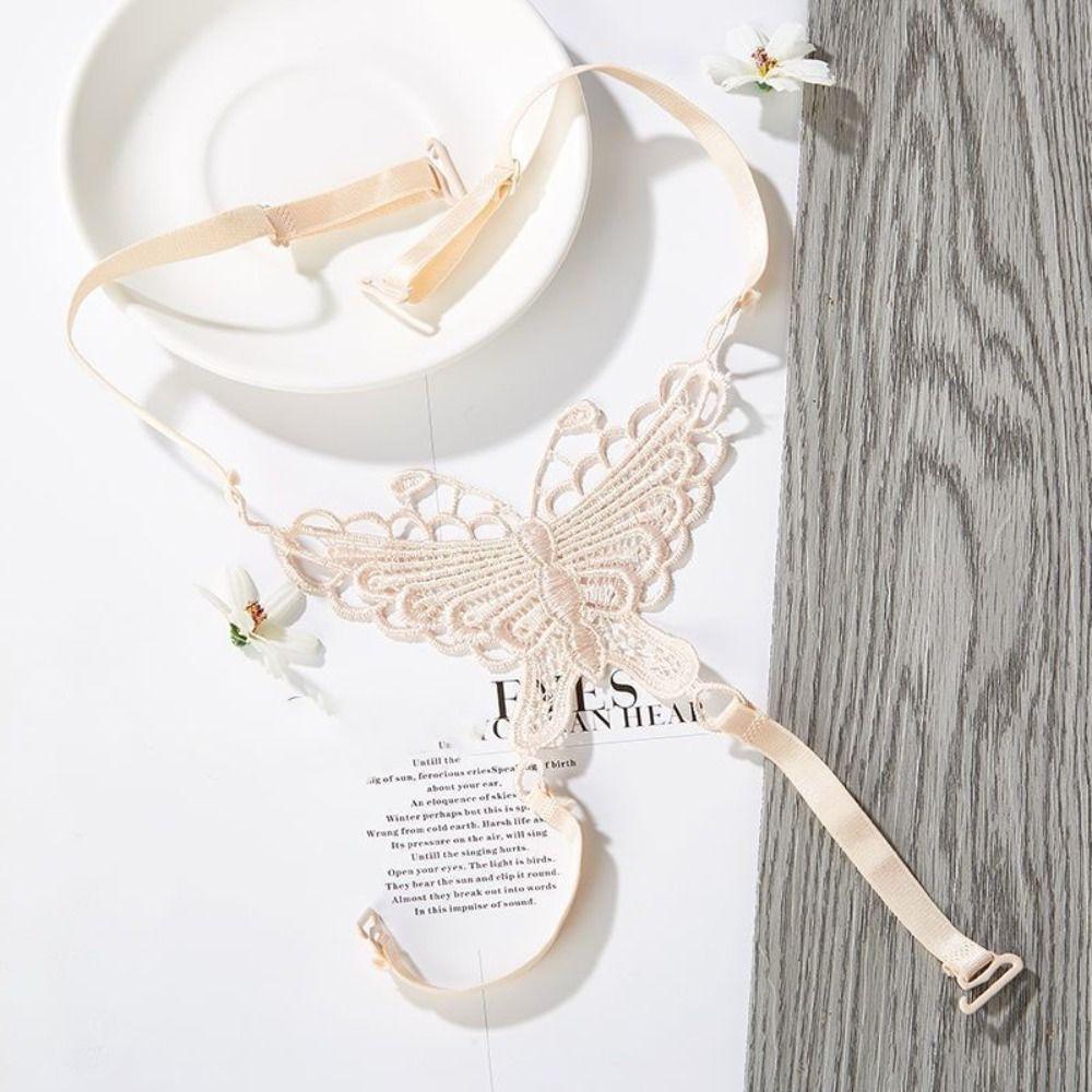 3Pcs Butterfly Bra Shoulder Straps Cross Lace Bra Straps Beauty Back Bra Straps  Lingerie Accessory
