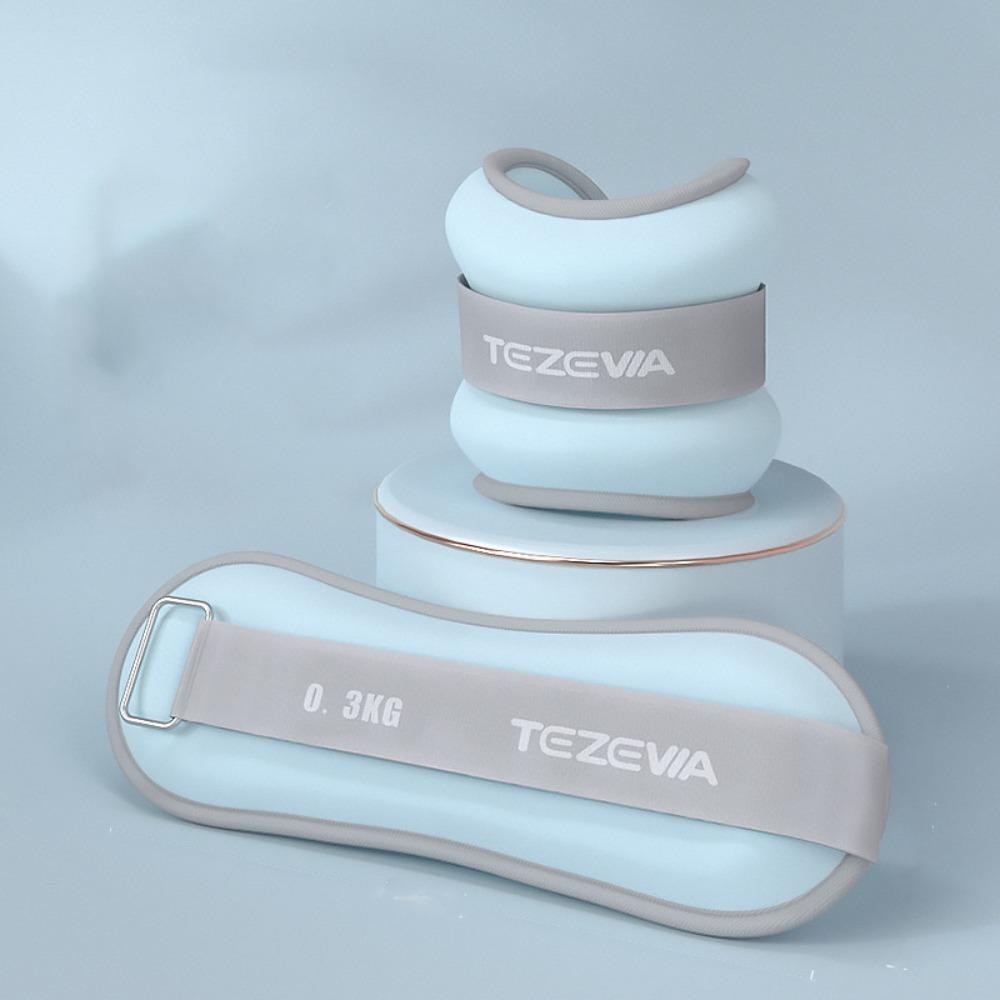 

1 Pair Sweat-proof Weighted Ankle Weights Breathable Weight-bearing Fitness Equipment Running 0.3kg sandbag синий