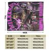 Mortal Kombat Mileena MK Blanket Fuzzy Funny Soft Throw Blanket for Bedding Lounge All Season