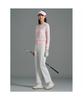 Beanpole Golf Women'S Sheer Full-Zip Cardigan - Light Pink