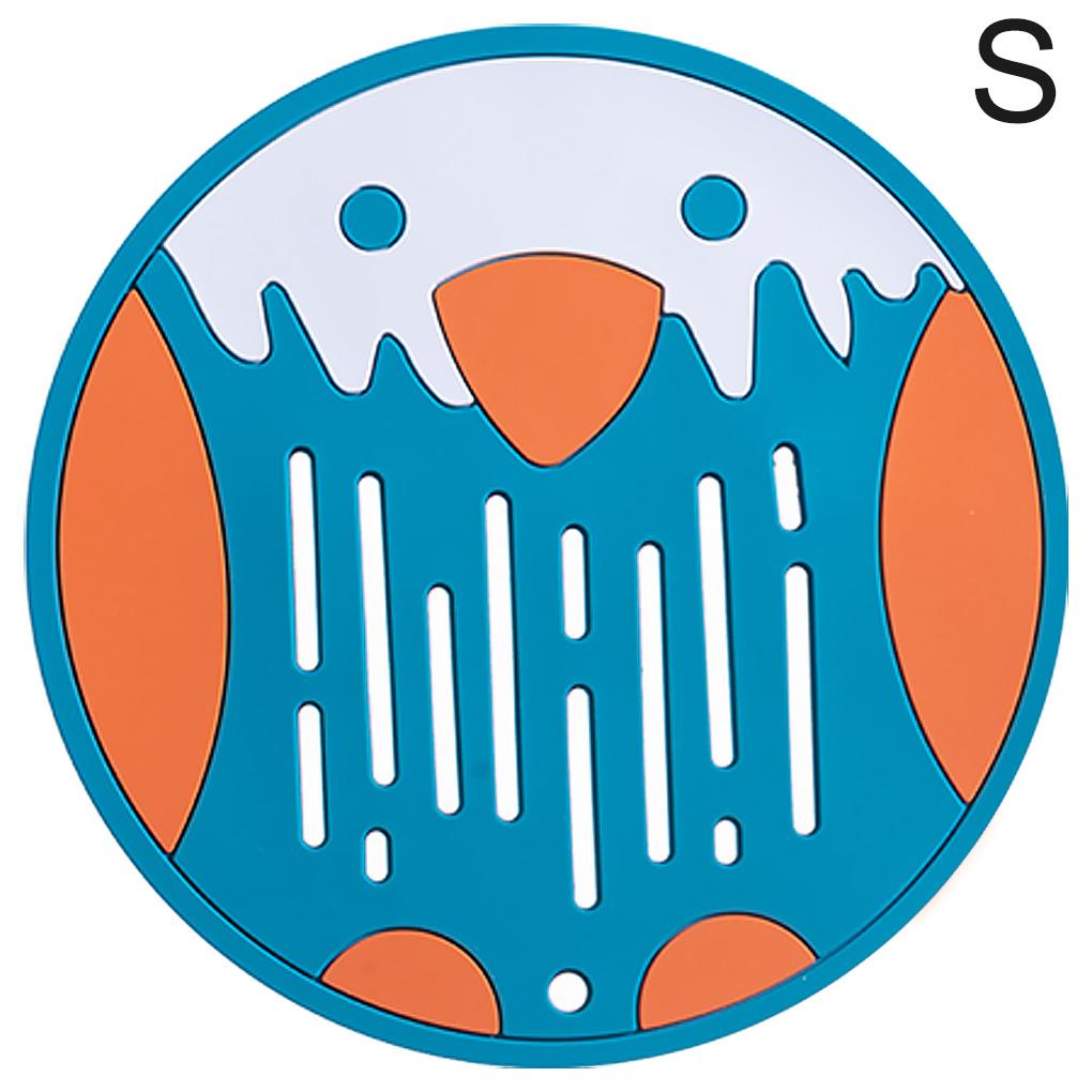 

Силиконовая теплоизоляционная накладка противоскользящая подставка под чашку кухня мультфильм анти eagle s