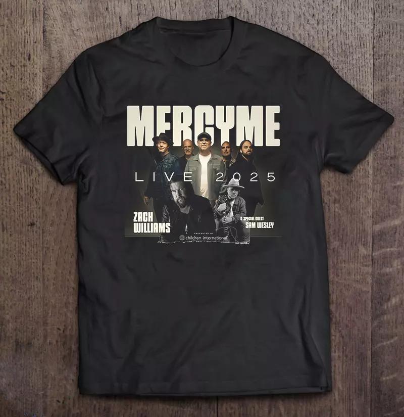 Collection MercyMe Live 2025 short sleeve T Shirt Unisex S-5XL UM112