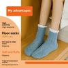 5 Pairs of Female Autumn and Winter Fleece Thick Mid Tube Floor Socks