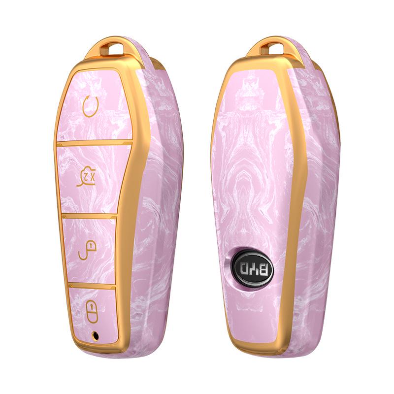 BYD Car Key Case for Song Pro, Tang DMI, Qin Plus, Song MAX, Yuan E2 - Protective Cover