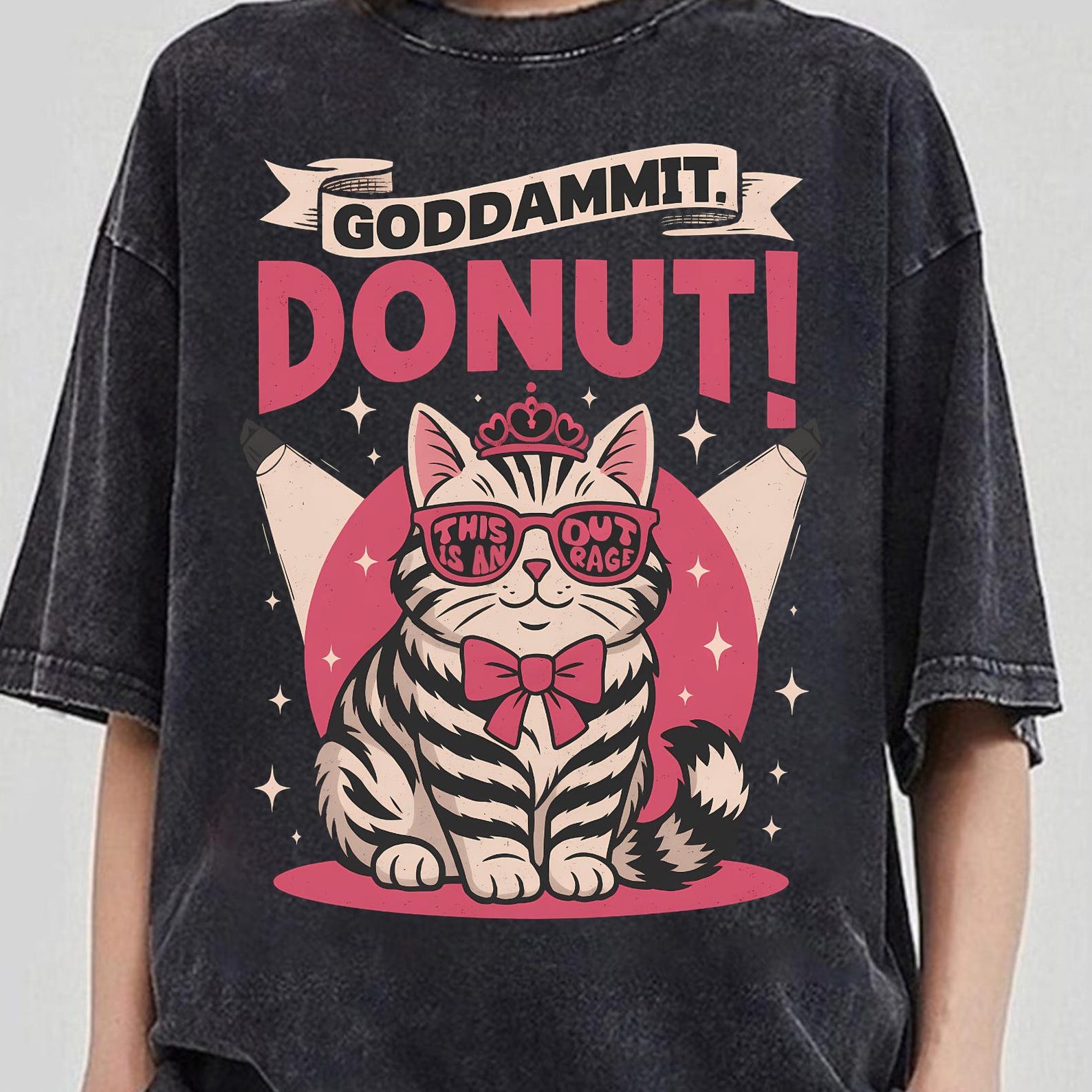 Goddamnit Donut, Dungeon Crawler Carl Book Shirt, This Is An Outrage Shirt, New Achievement Tee, Ride or Roar, Princess Donut And Mongo L