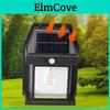 Solar Powered Outdoor Wall Light With Motion Sensor For Garden And Patio Decor